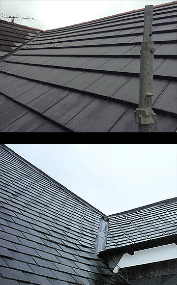 Roofing detail in Scotland